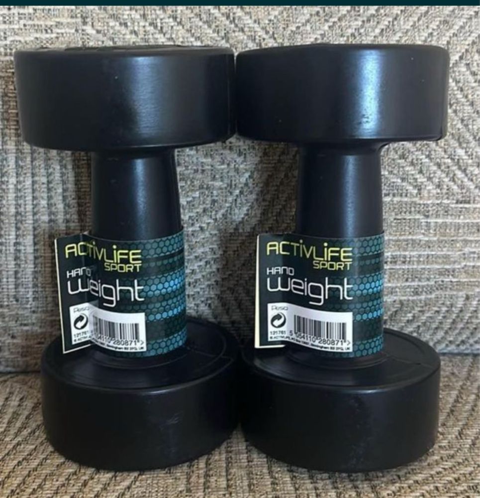 2 x 1 kg Nowe hantle ciezarki