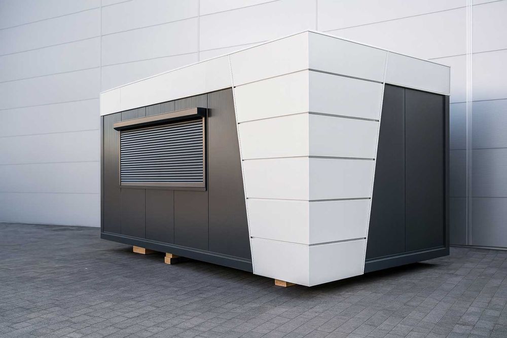 Pawilon Kontener Handlowy Usługowy Gastronomiczny 5x3 6x3 7x3 OD RĘKI