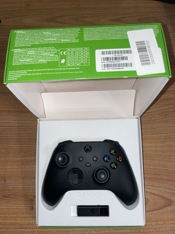 Геймпад Microsoft Xbox Series Carbon Black + Bluetooth адаптер для ПК