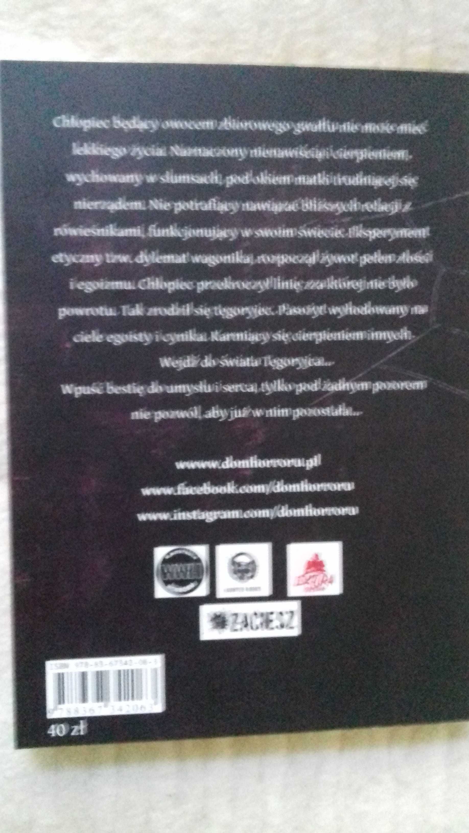 TĘGORYJEC - Patryk Bogusz  Horror 18+
