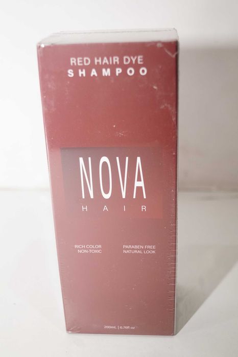 1624 Szampon koloryzujący 3w1 do włosów czerwonych NOVA HAIR 200ml