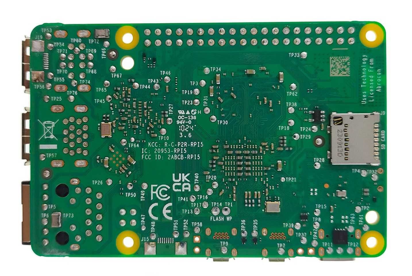 Мінікомпʼютер Raspberry Pi 5 8 Gb RAM