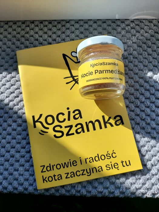 Kocia Szamka gotowana karma dla kota BACF indyk kurczak 13 saszetek