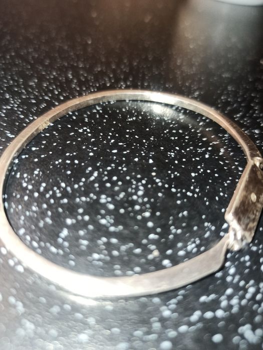 Серебряный браслет .