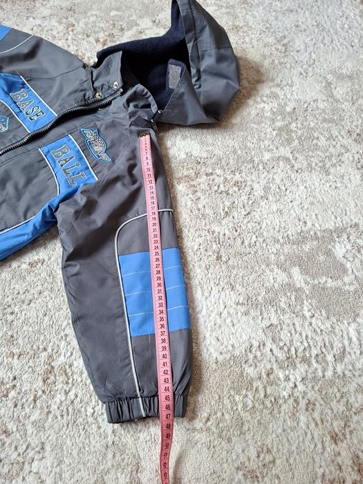 Курточка весна-осінь  на флісі на хлочика 110-116 см