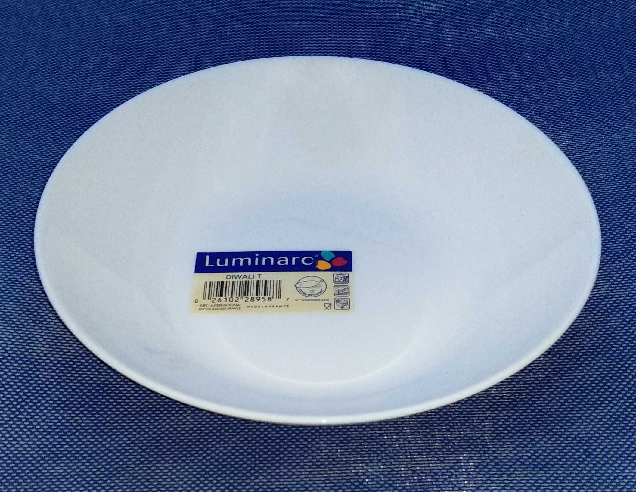 Тарелка глубокая белая Luminarc Франция