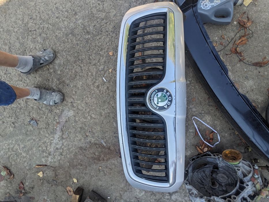 Рішотка радіатора шкода суперб 1