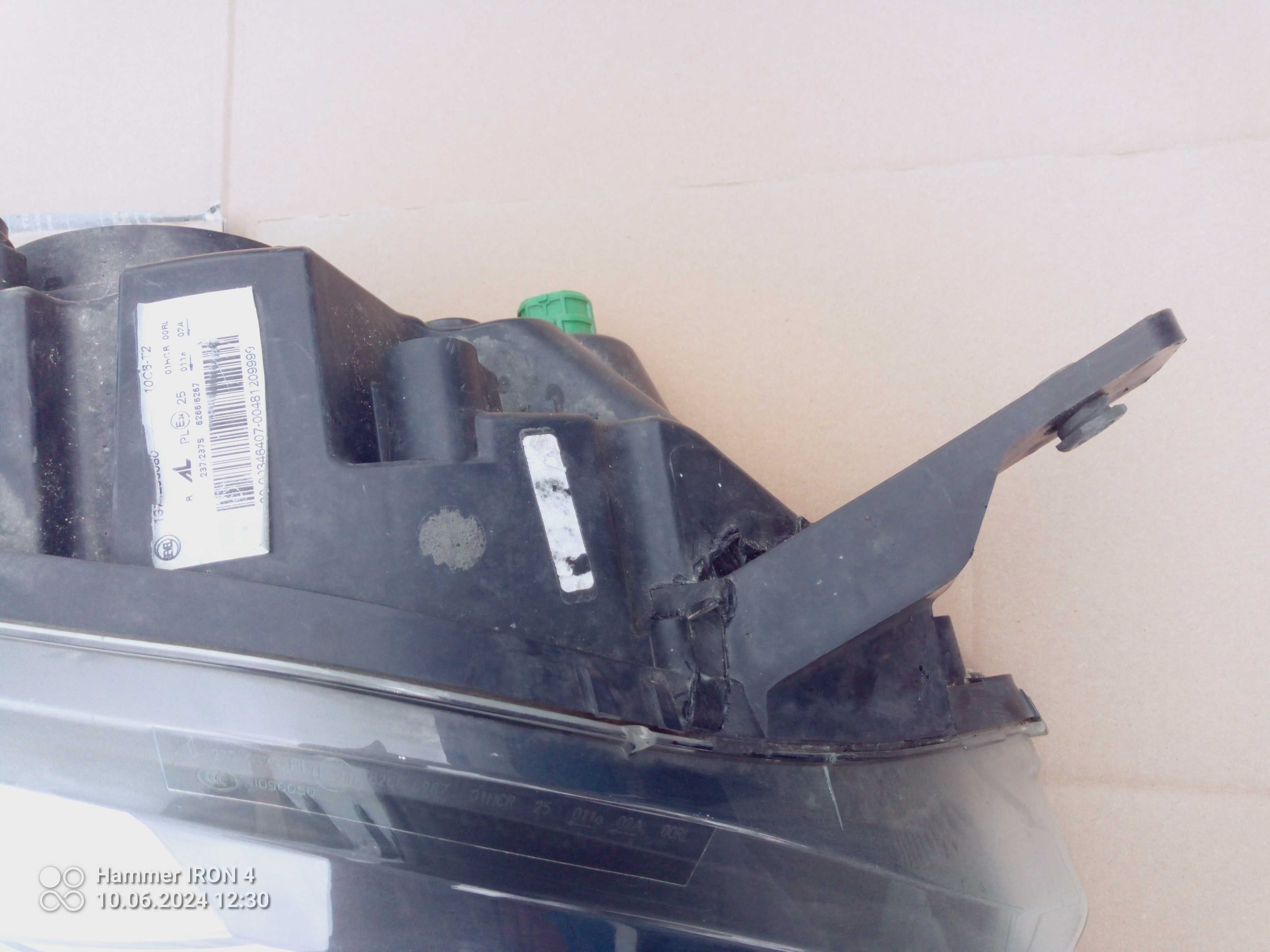 Lampa prawa led Europa Ducato,Boxer,Jumper lift od 15r, wysyłka