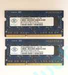 Zestaw 2x2GB RAM SODIMM Nanya DDR3 1333 MHz, darmowa wysyłka