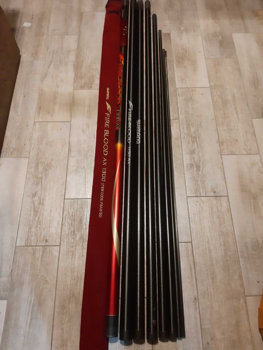 Shimano Fireblood AX + 8 topów