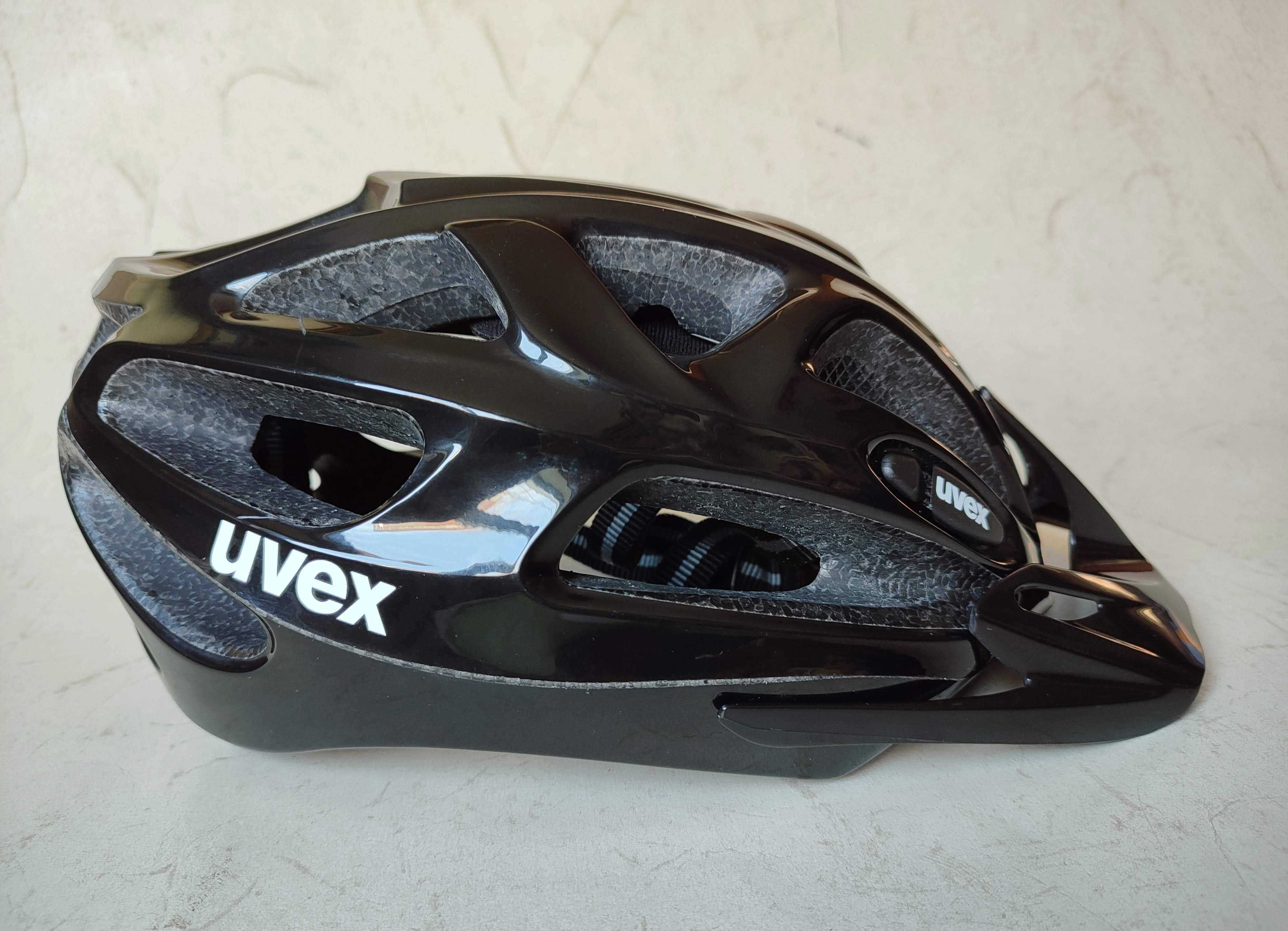 ВелоШолом UVEX ~52-59cm black велосипедний Шолом