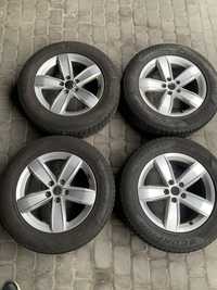 Диски Volkswagen, Skoda (5*112) ET38 з резиною Pirelli 215/65 r17