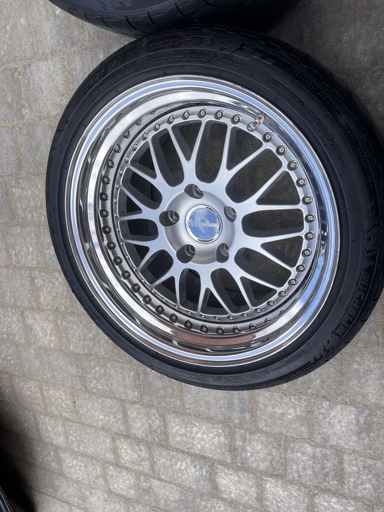 Koła Felgi Porsche 911 cargraphic rs 18 cali 5x130 bbs 3 tlg turbo 4s