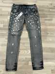 Spodnie jeansy purple