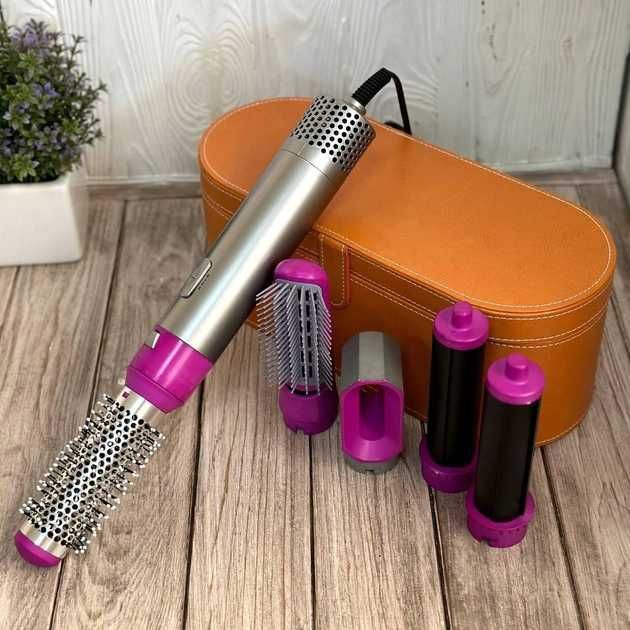 Фен мультистайлер для волосся 5 в 1 Hot Air Styler з чохлом