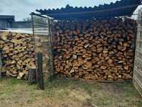 Drewno suche rąbane opałowe/kominkowe
