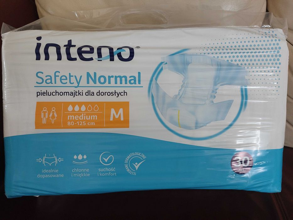 Inteno Safety Normal pieluchomajtki dla dorosłych M 30szt.
