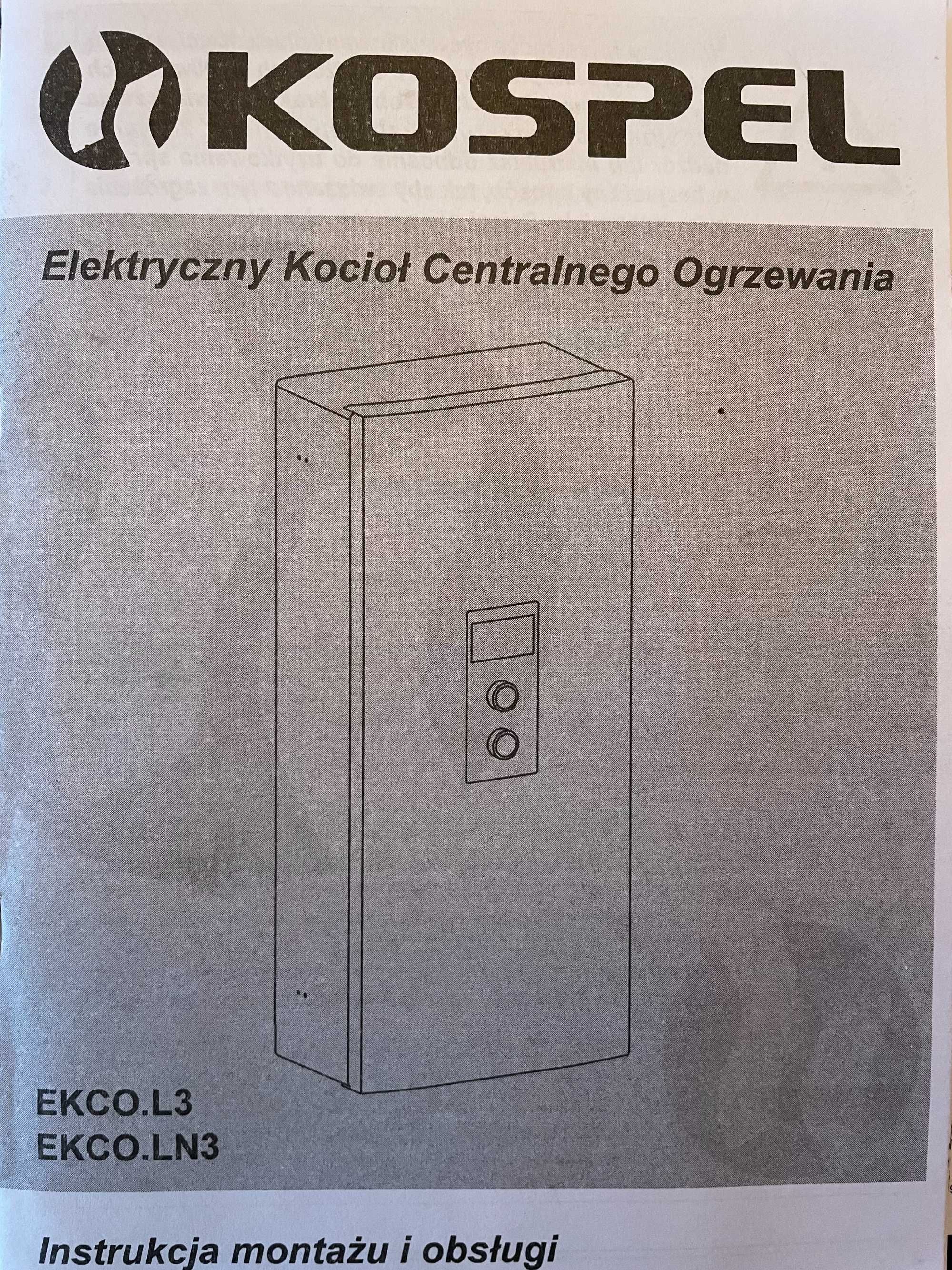 Elektryczny Kocioł Centralnego Ogrzewania Ekco.L3, Ekco.LN3