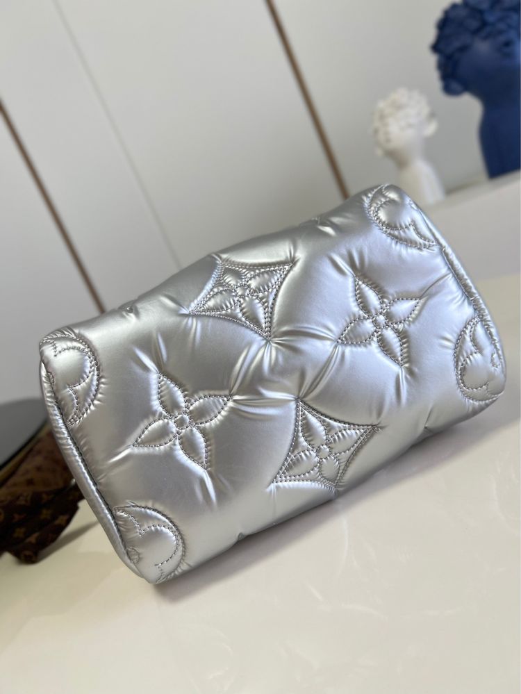 Torebka Louis Vuitton LV Srebrna/Brązowa