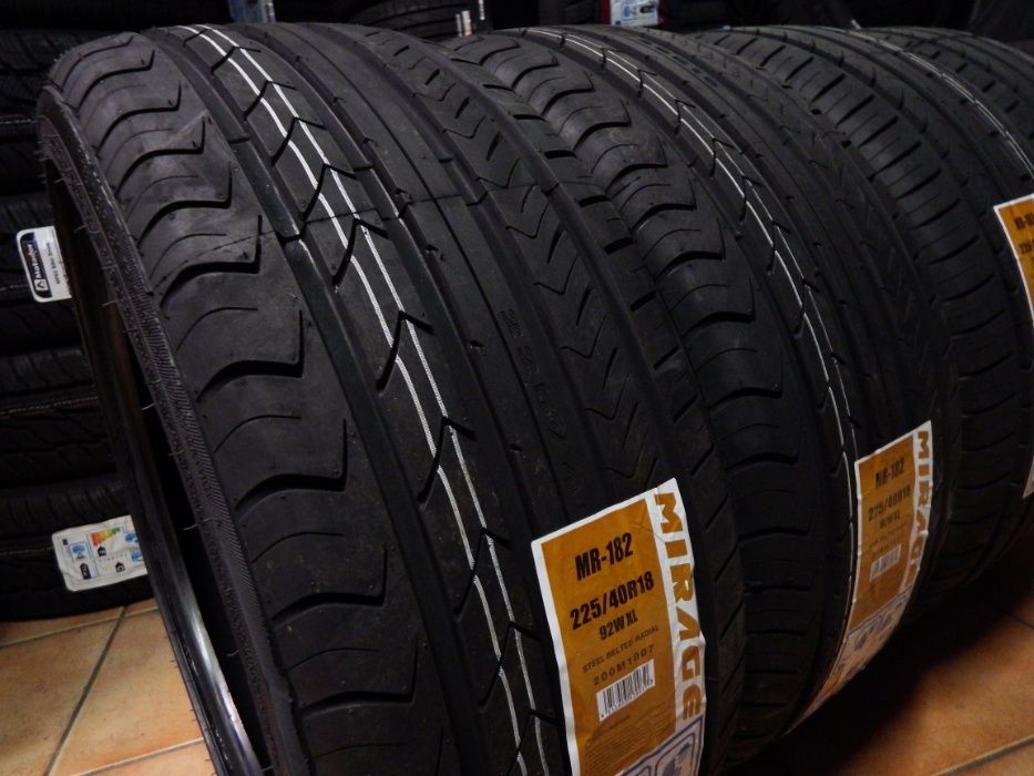 Nowe opony 225/40 R18 Montaż gratis!