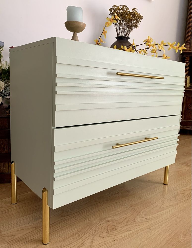 Dwie stylowe komody IKEA– miętowa elegancja w nowoczesnym wydaniu!