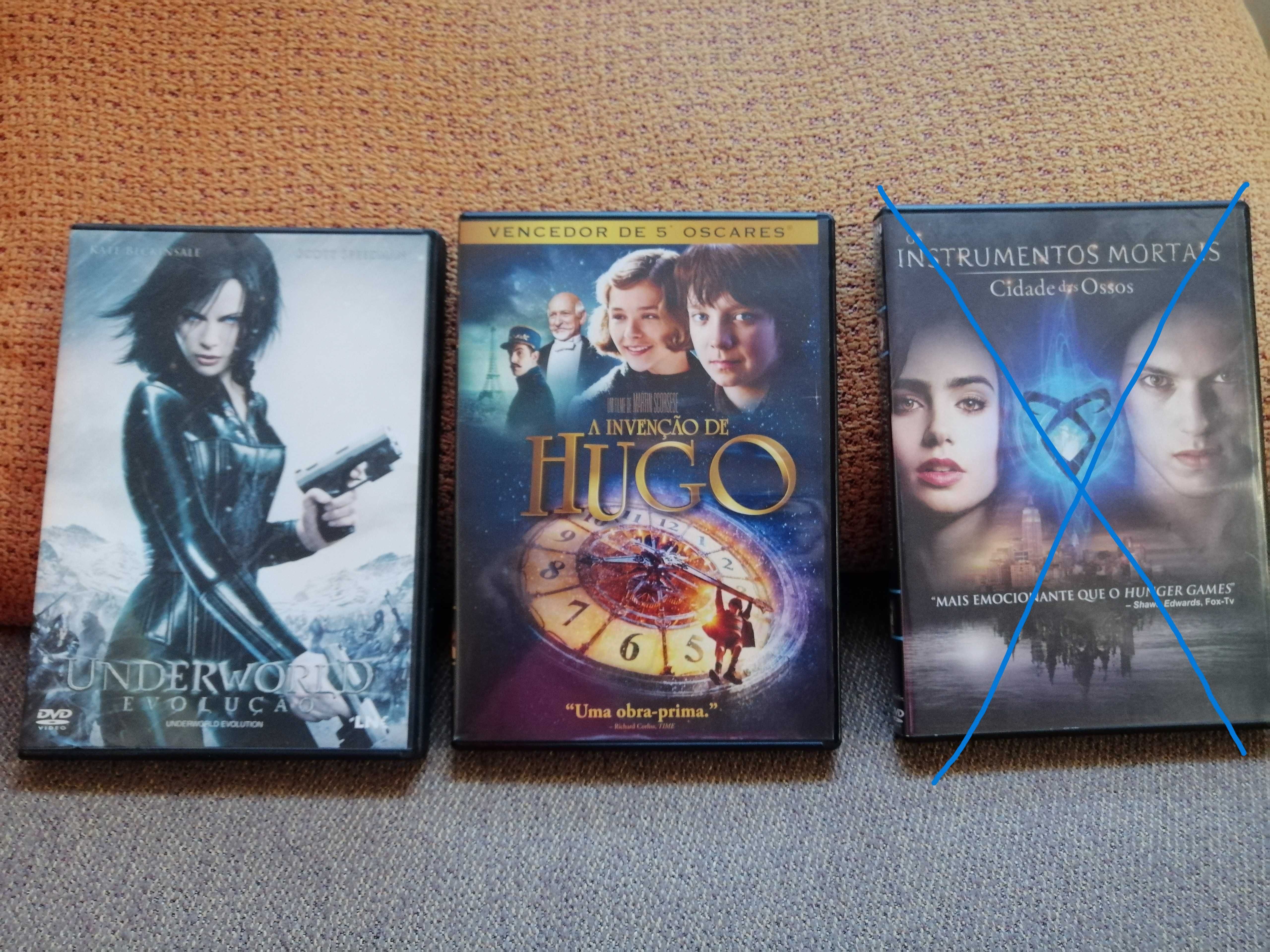 Diversos filmes DVD 1.5 euros cada