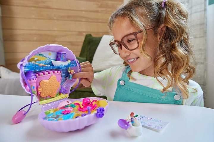 POLLY POCKET torebka Tiny Power i akcesoria GNH11 torebka muszla