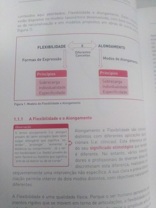 Livro de Flexibilidade e Alongamento.