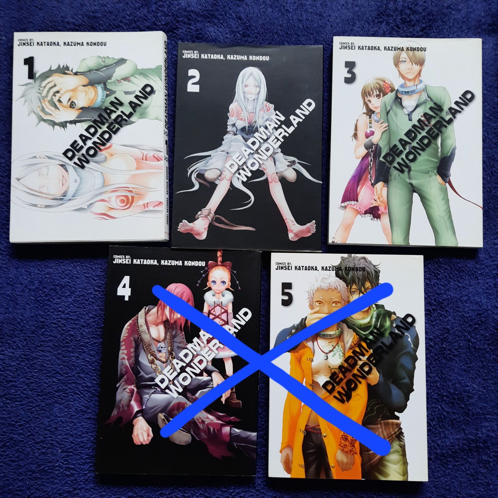 Mangi Deadman Wonderland 1-3