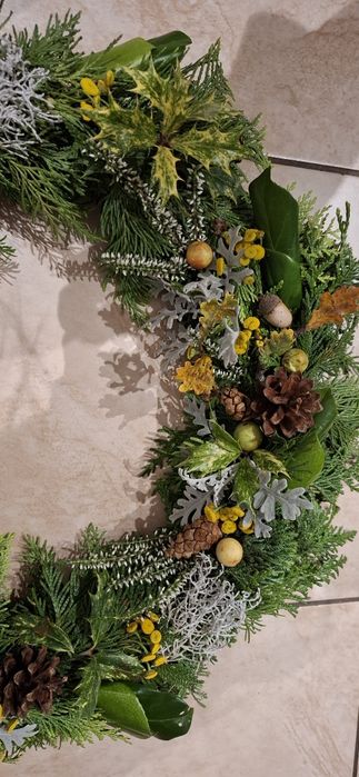 Wianek  w kompozycji  jesiennej