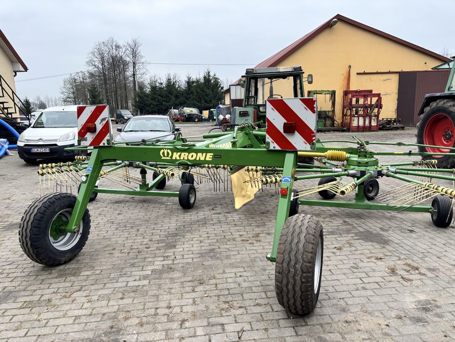 Zgrabiarka 2 karuzelowa Krone Swadro 700 zagrabiarka rok 2008