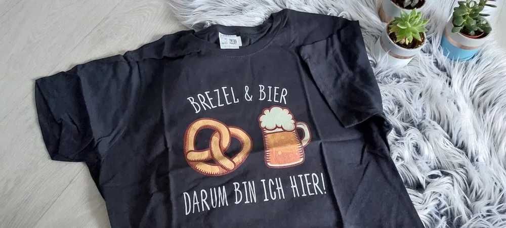 Koszulki męskie z nadrukiem  2 szt.