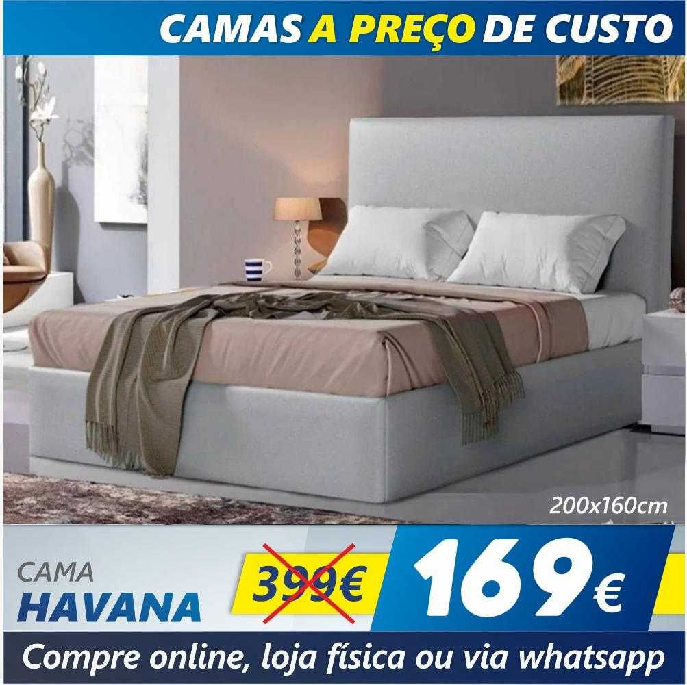 Cama de Casal Havana (190x140 ou 200x160)