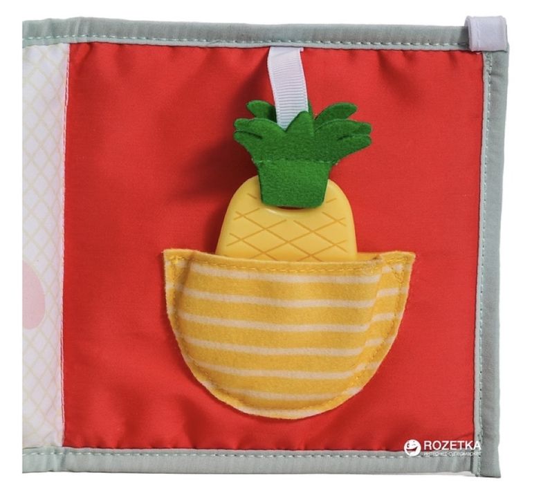 Розвиваюча мʼяка книжка-розкладачка Taf Toys