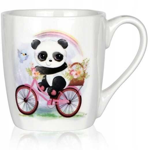 DZIECIĘCY Kubek Porcelana Urocza PANDA 300ml na PREZENT