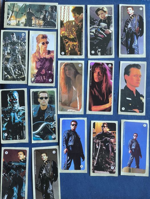 Терминатор наклейки 90х