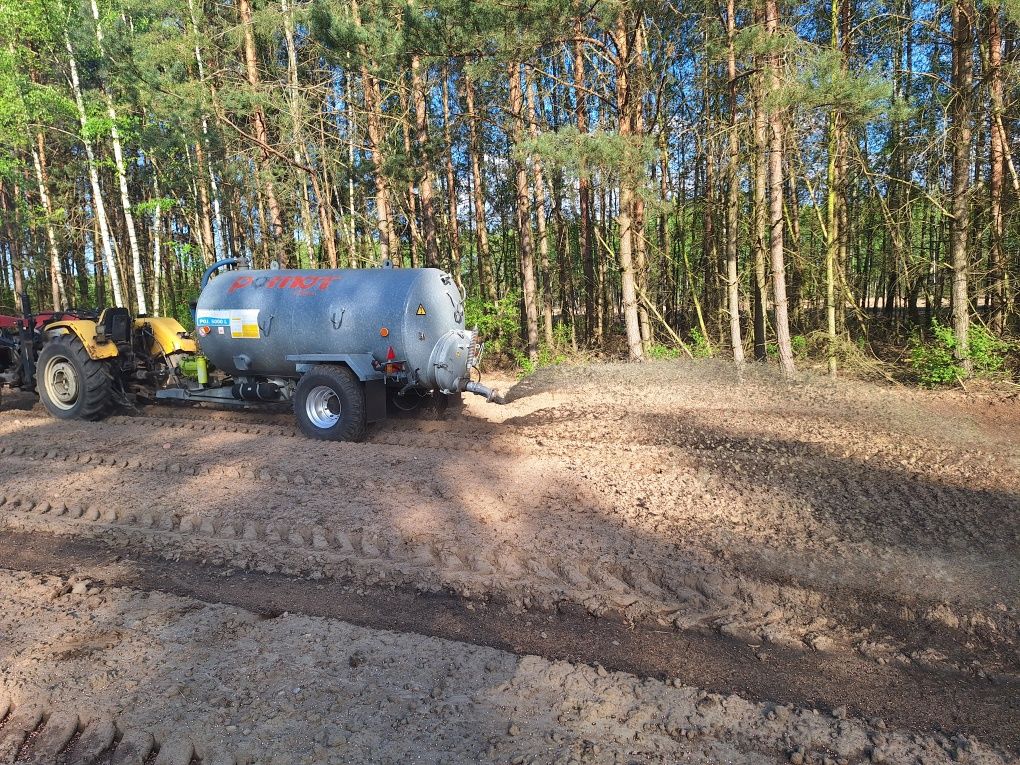 Beczkowóz ocynkowany Pomot 5000l 2013r stan bdb.