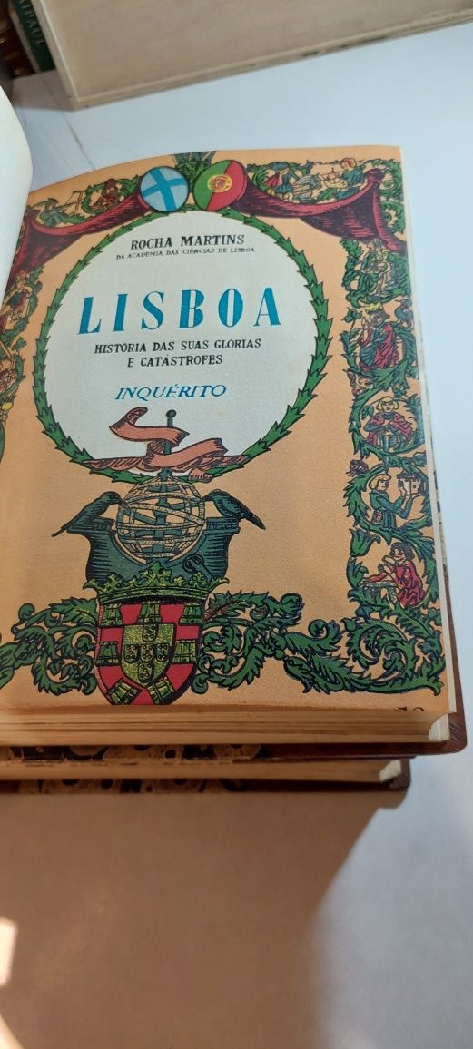 Lisboa, História das suas Glórias e Catástrofes - Rocha Martins (1947]