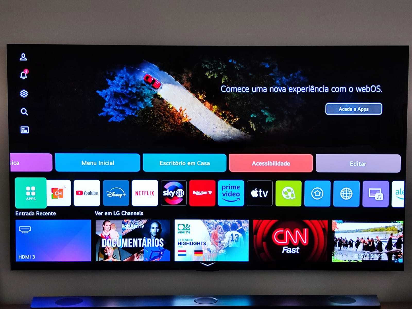 TV 4K LG OLED 65 G3 (2023) com garantia de + 2 anos