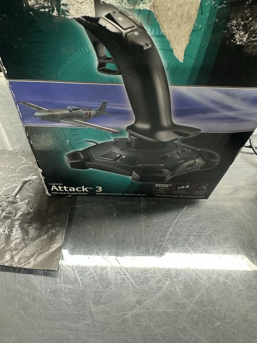 Джостик , штурвал для авиасимулятора Logitech