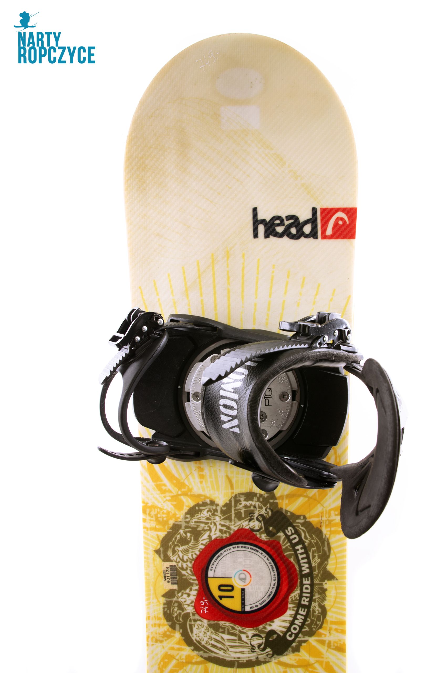NartyRopczyce NR247 Deska 110 HEAD COME JR M58H Stan BDB Serwis