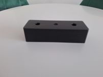 Noga Nóżka Stopka 5x20 czarna 10 sztuk komplet