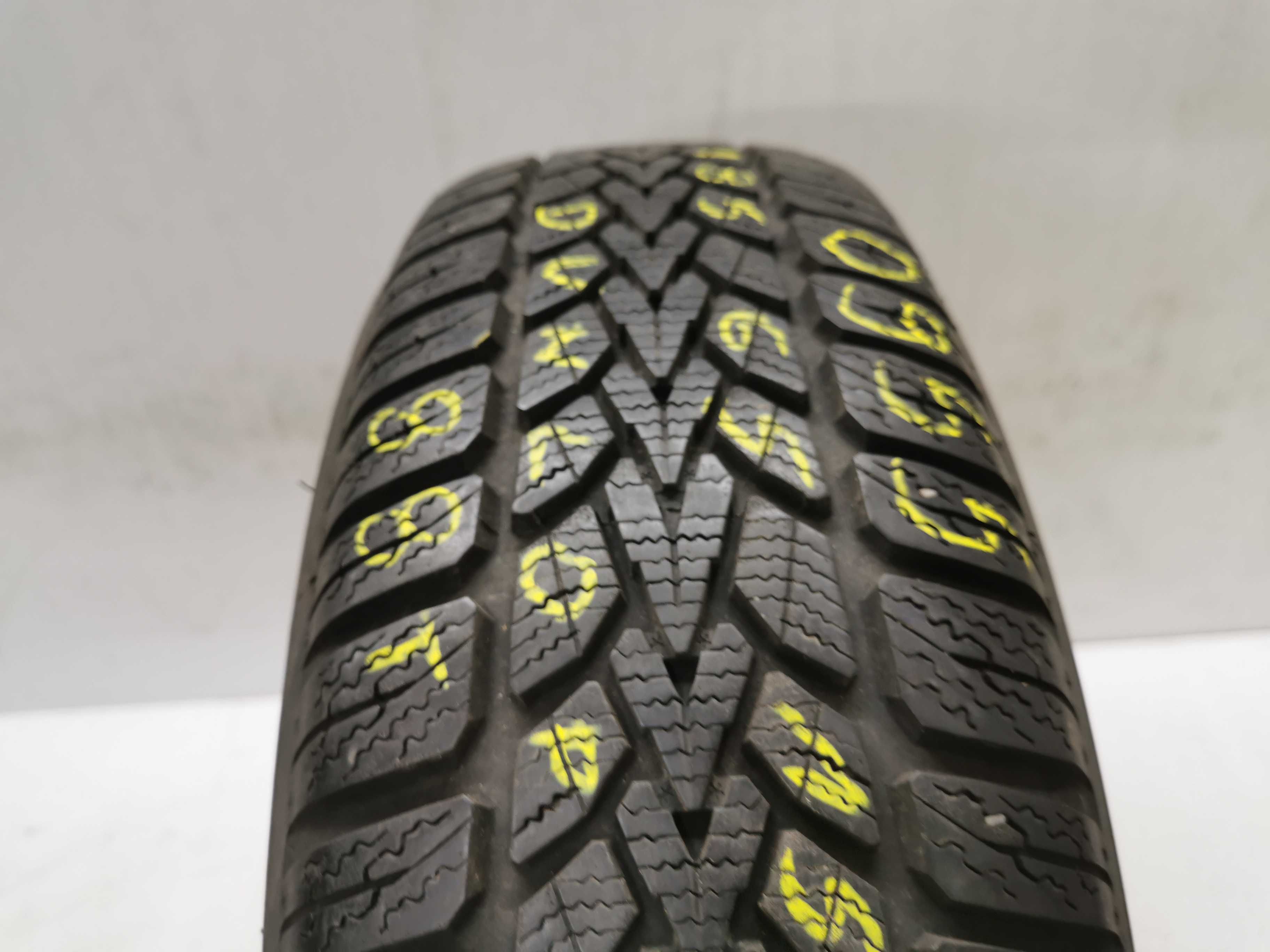 1x Dunlop Winter Response 2 185/65r15 88T 7,5mm N0955