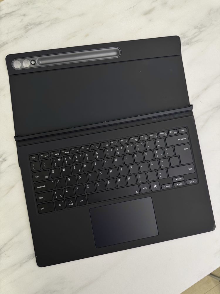 Capa Teclado Samsung Tab S9 e Tab S10 Ultra