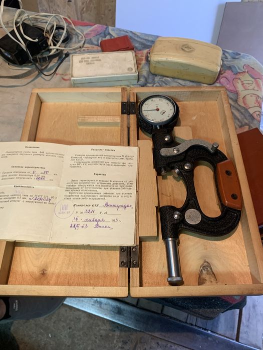 Индикаторные скобы микрометр