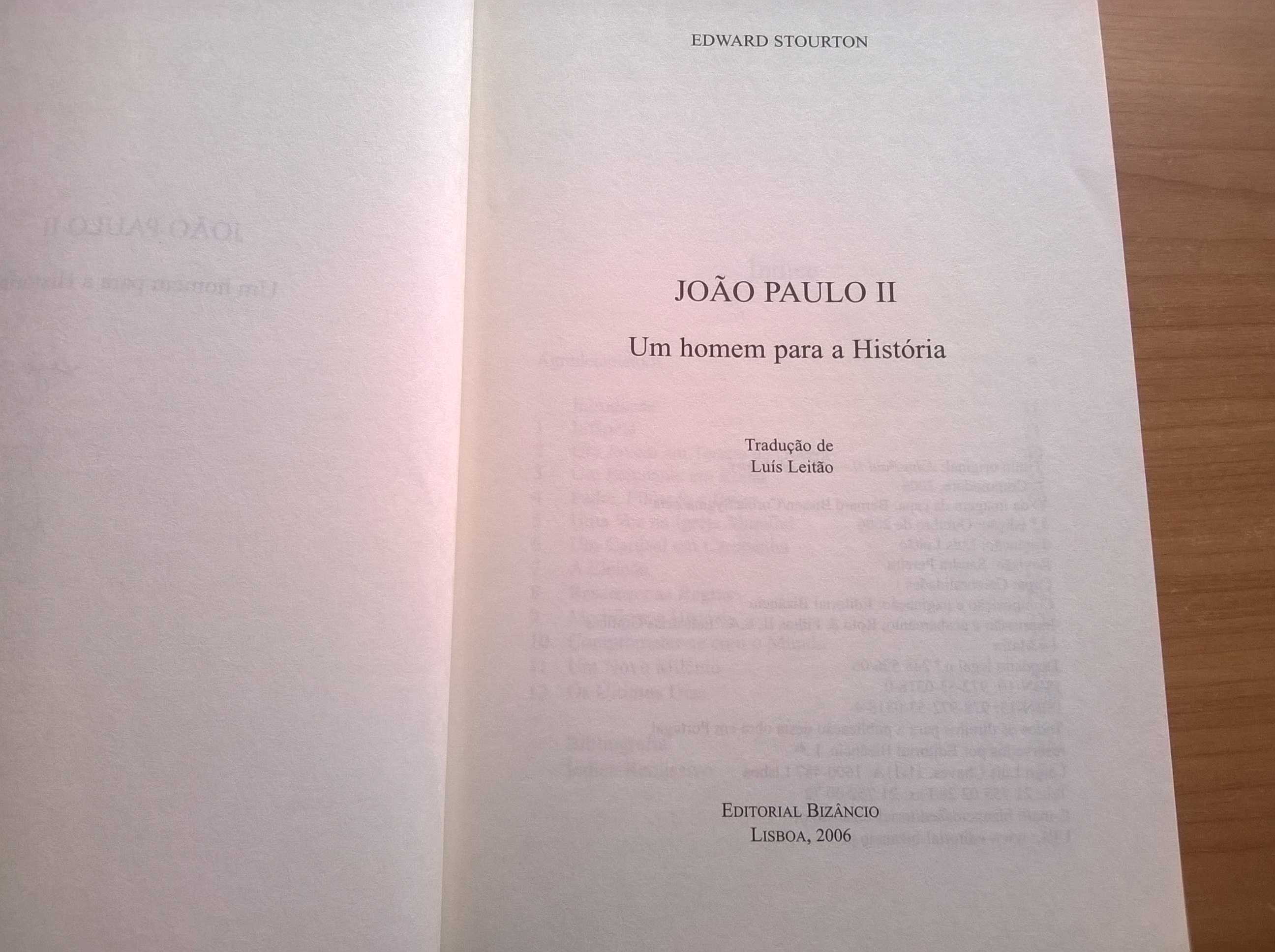 João Paulo II Um Homem para a História (1.ª ed.) - Edward Stourton