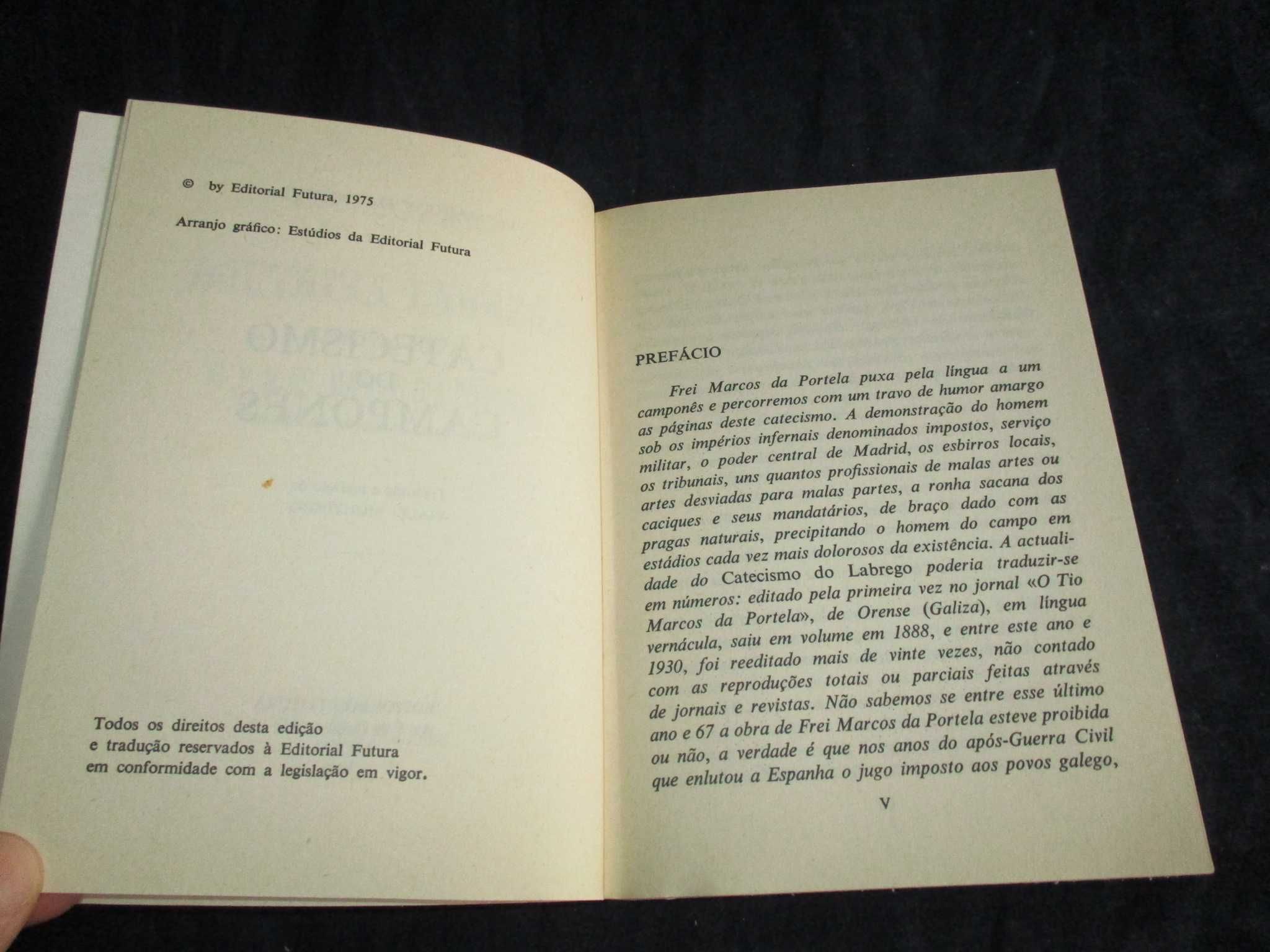 Livro Catecismo do Labrego Marcos da Portela 1975