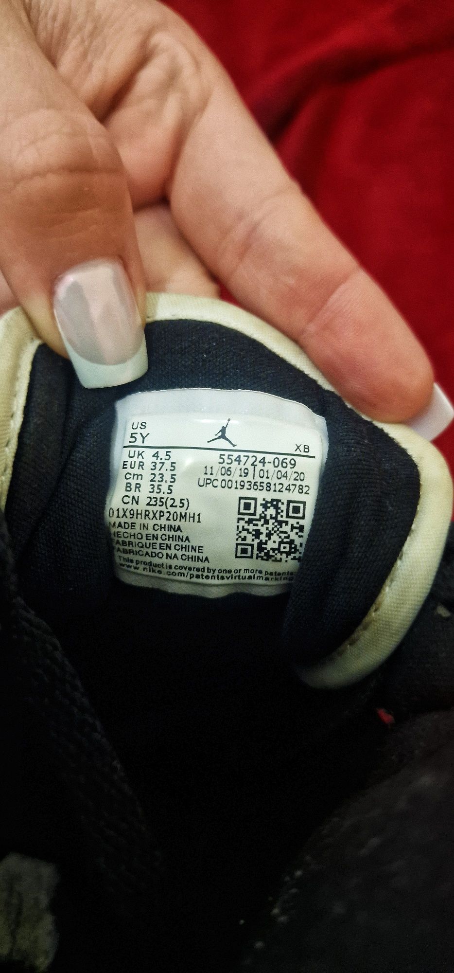 Sapatilhas Nike Air Jordan 1 Retro High