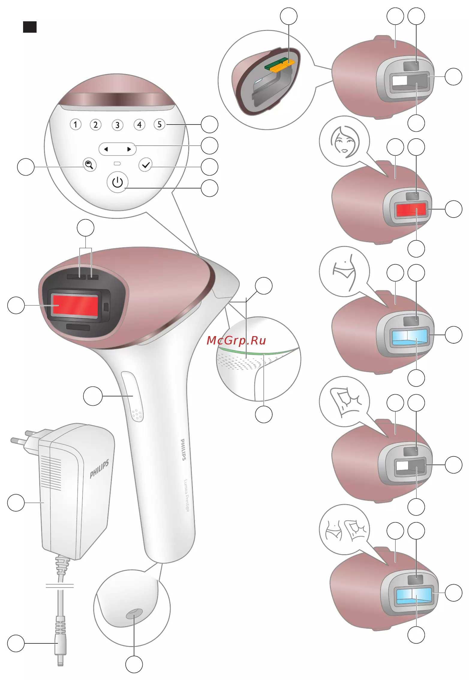 Фотоэпилятор philips lumea prestige bri953/00