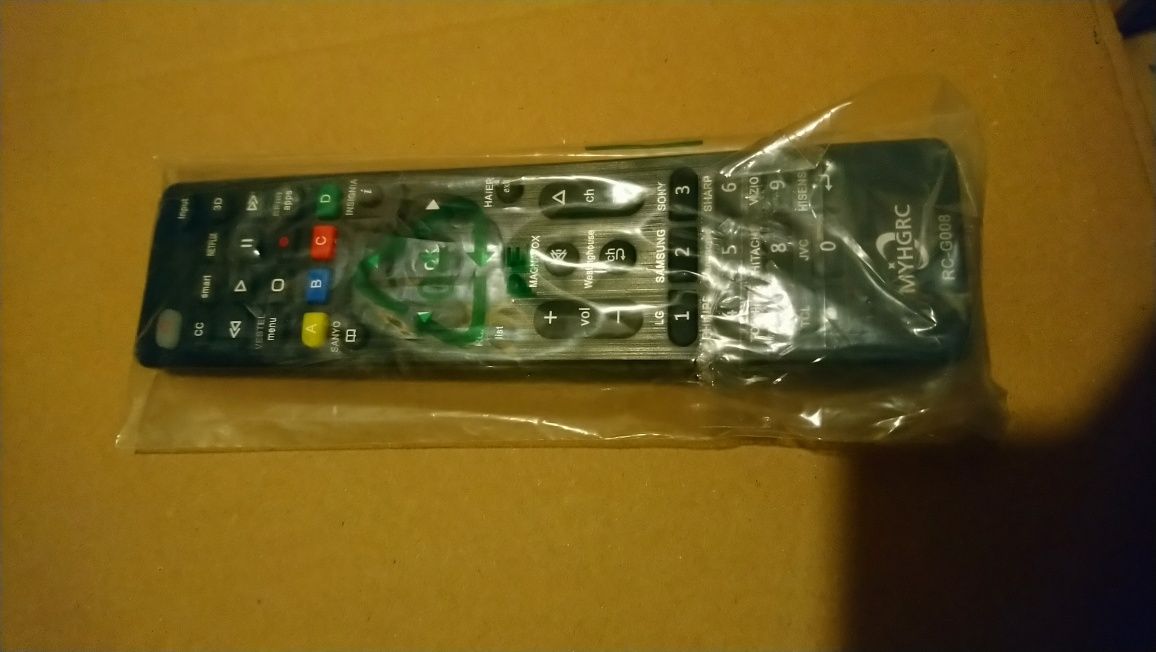 Uniwersalny Pilot do telewizora myhgrc RC - G008